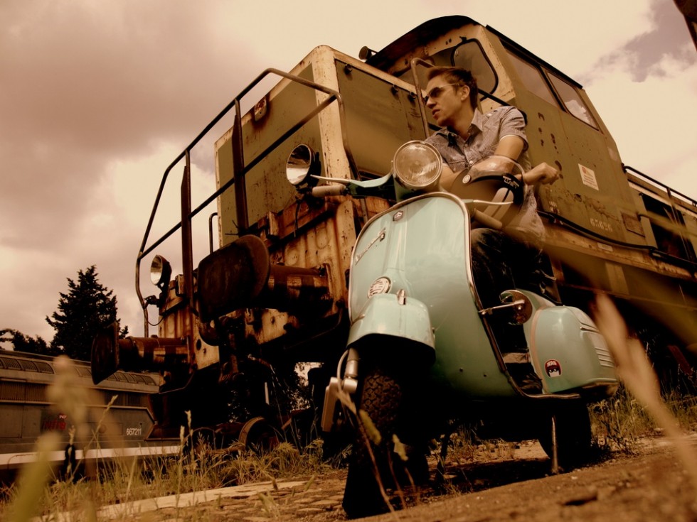 Old Vespa